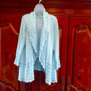 NWT  2X Croft & Barrow cardigan shrug